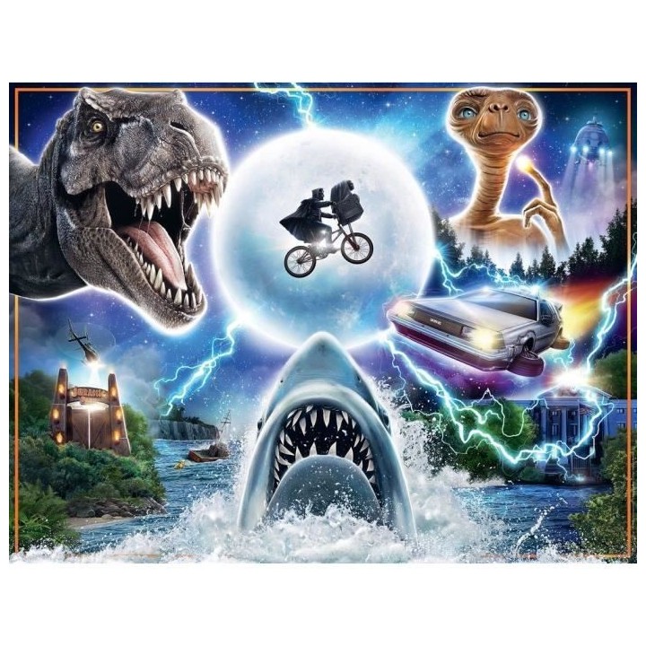 Ravensburger - Puzzle 2000 pieces - Les films cultes d'Universal