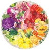 Ravensburger - Puzzle rond 500 pieces - Fruits et légumes (Circle of Colors)