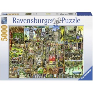 Puzzle 5000 pieces - Ville bizarre / Colin Thompson - Ravensburger - P