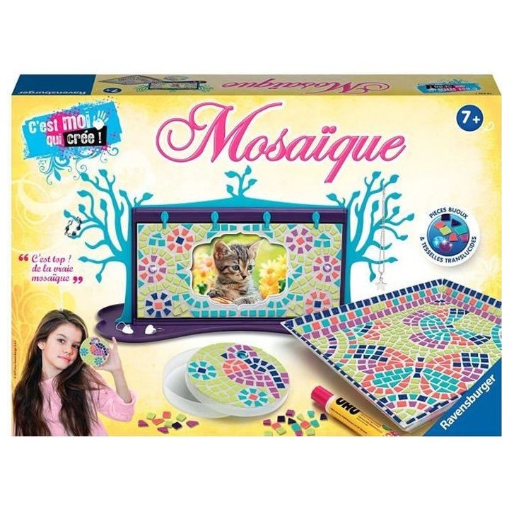 Mosaique maxi - Ravensburger - Coffret complet Loisir Créatif Enfant