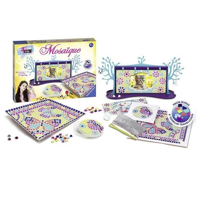 Mosaique maxi - Ravensburger - Coffret complet Loisir Créatif Enfant