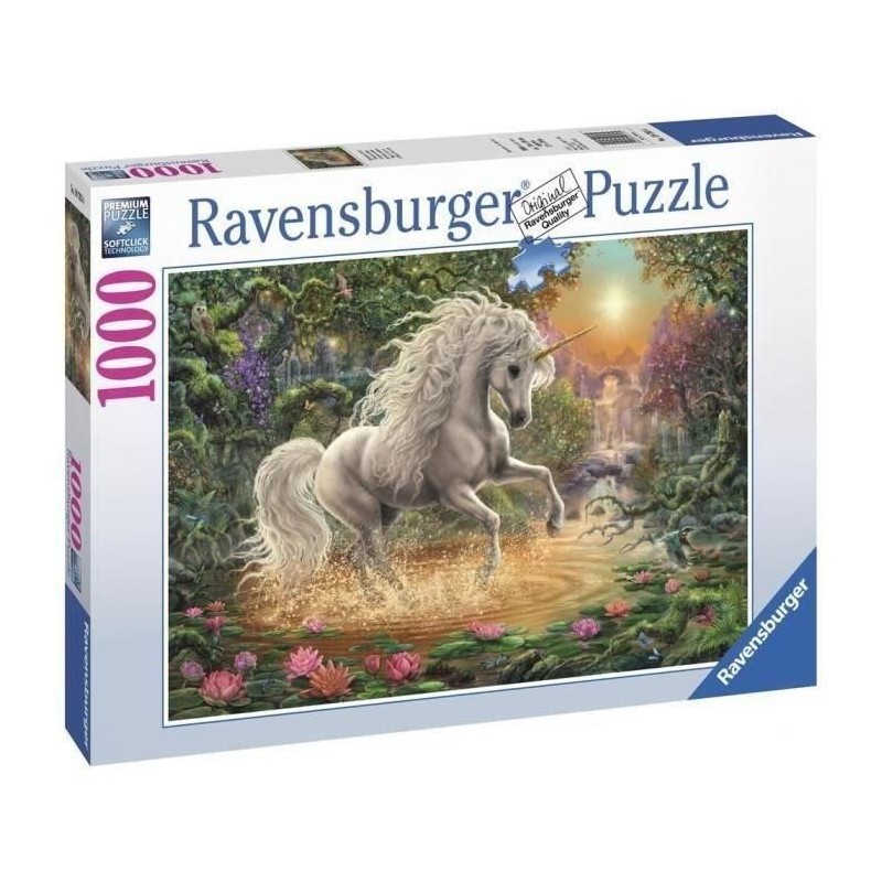 Puzzle 1000 p - Mystique licorne