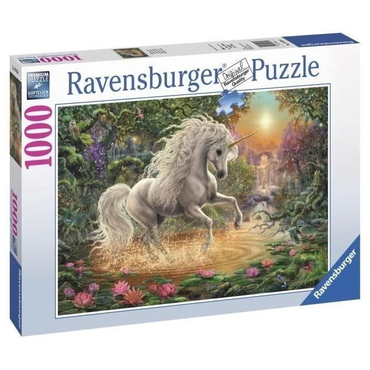Puzzle 1000 p - Mystique licorne