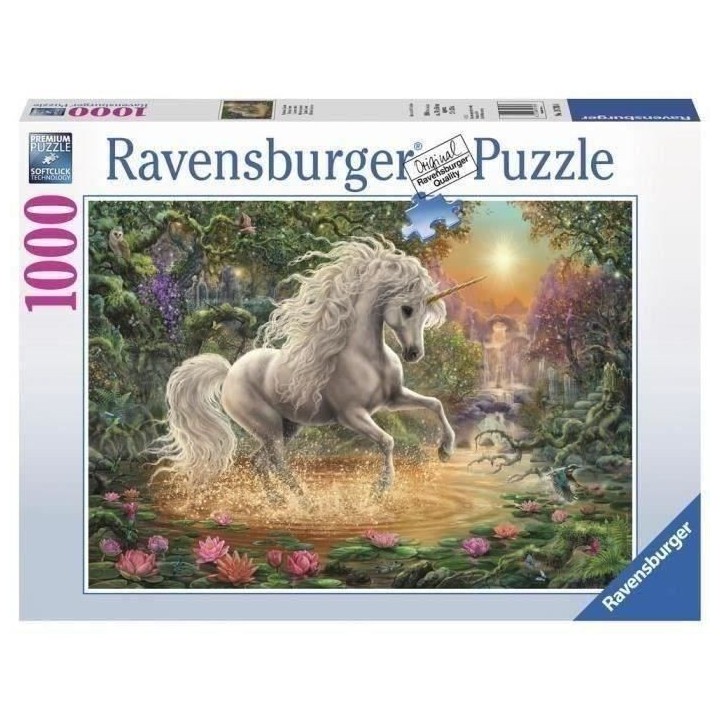 Puzzle 1000 p - Mystique licorne