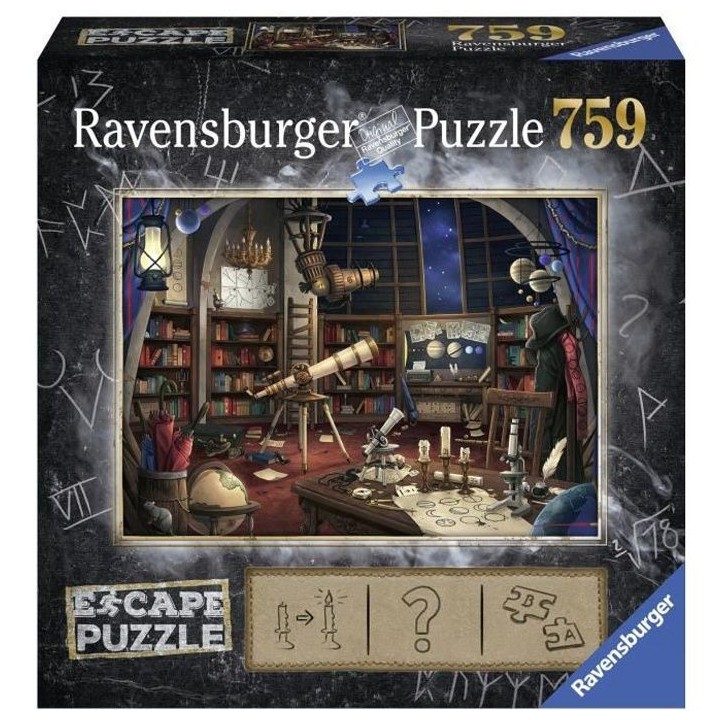 Escape puzzle - Observatoire astronomique - Ravensburger - Puzzle Esca