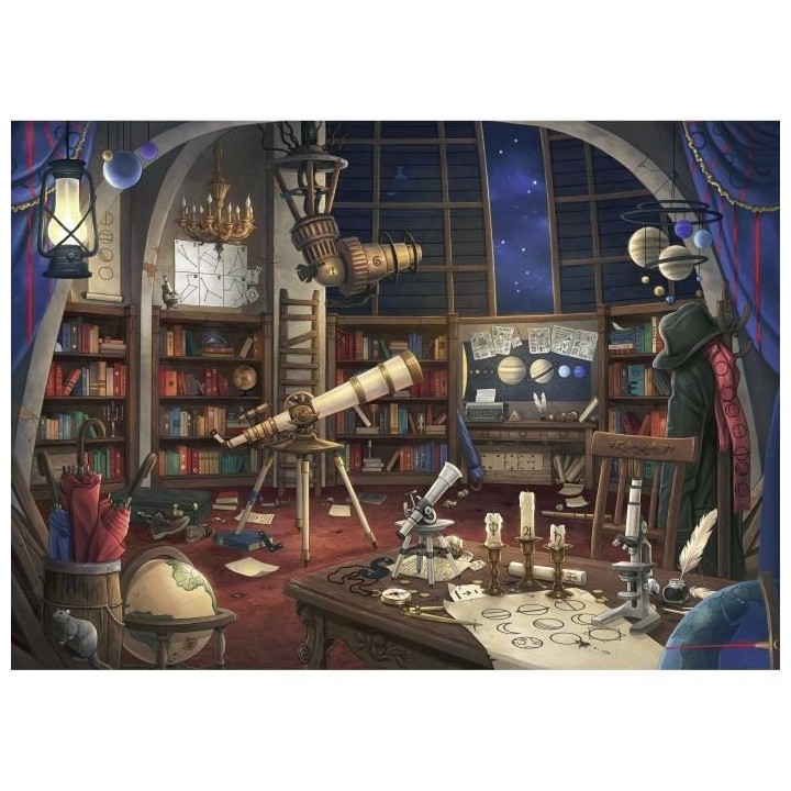 Escape puzzle - Observatoire astronomique - Ravensburger - Puzzle Esca