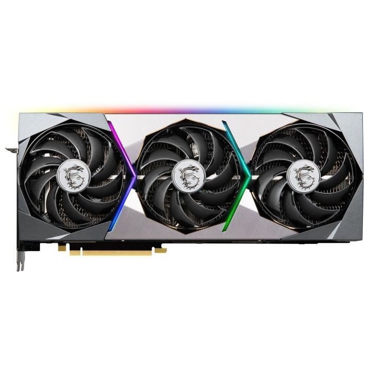 MSI GeForce RTX 3080 Ti SUPRIM X - 12 Go LHR (912-V389-070)