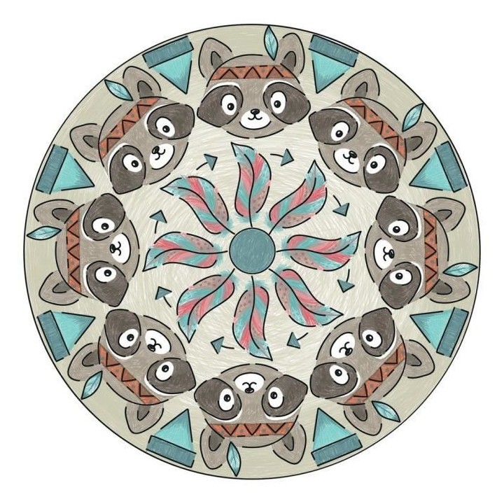 Mandala - midi - Boho Style - Ravensburger