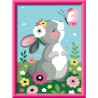 Numéro d'art - moyen - Lapin et papillon - Ravensburger