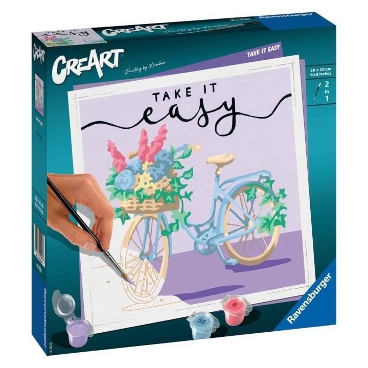 CreArt - carré - Take it easy - Ravensburger
