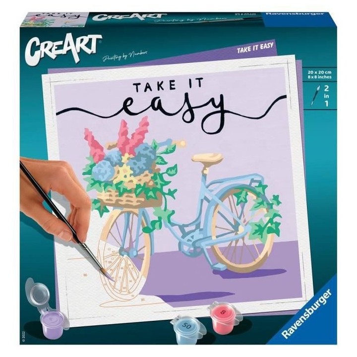 CreArt - carré - Take it easy - Ravensburger
