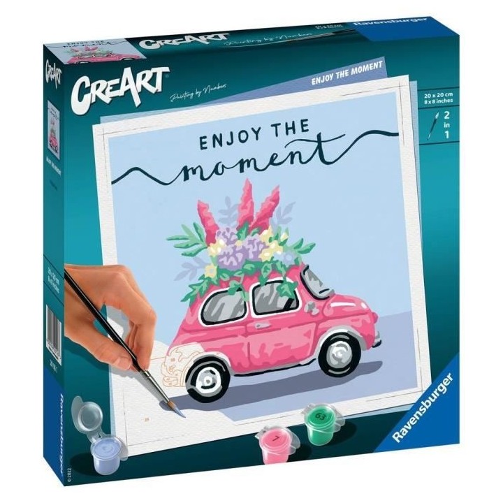 CreArt - carré - Enjoy the moment - Ravensburger