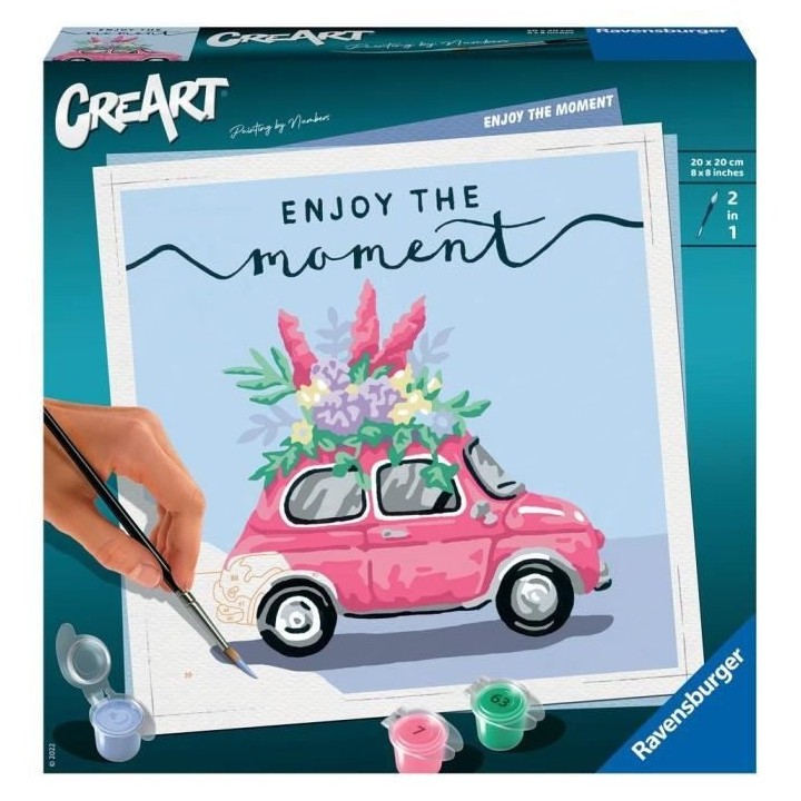 CreArt - carré - Enjoy the moment - Ravensburger