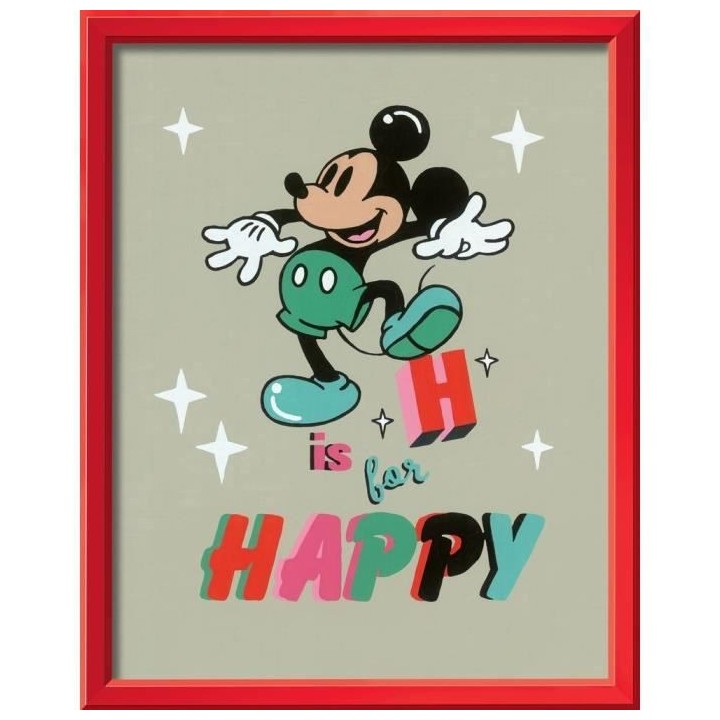 DISNEY MICKEY MOUSE - CreArt - grand - H is for Happy - Ravensburger