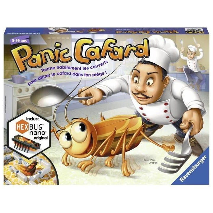 Panic Cafard - Ravensburger - Jeu de société enfant - Jeu d'action e