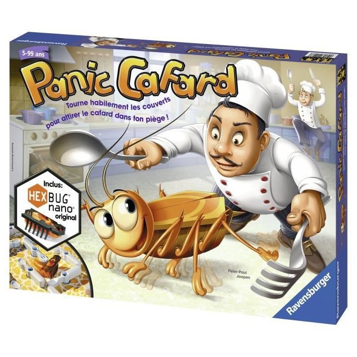 Panic Cafard - Ravensburger - Jeu de société enfant - Jeu d'action e