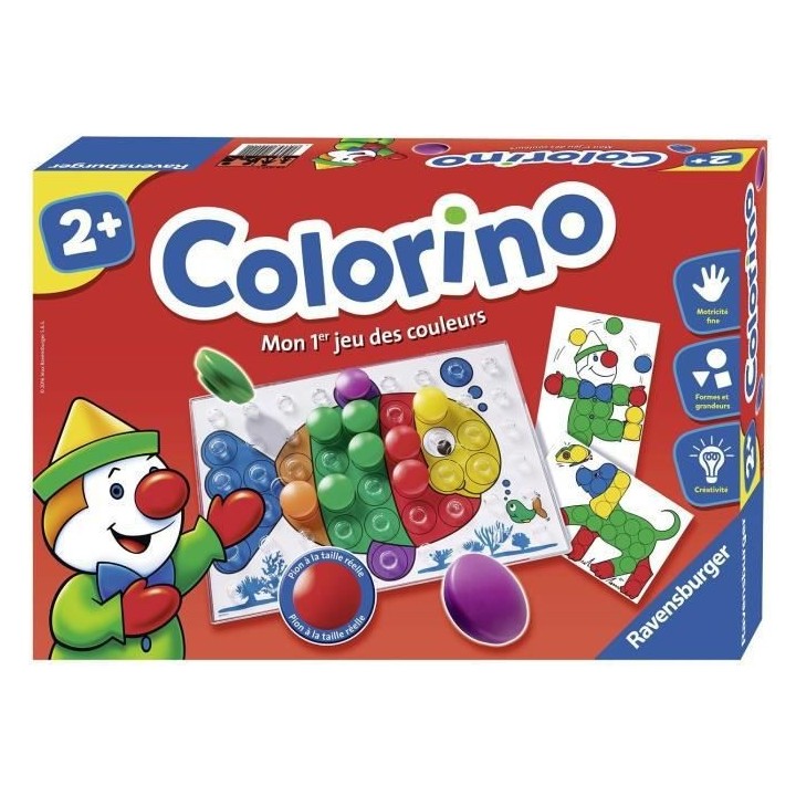 Colorino - Jeu éducatif - Apprentissage des couleurs - Activités cr