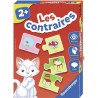 Les contraires - Jeu éducatif - Découvertes des contraires - Ravensburger - Des 2 ans