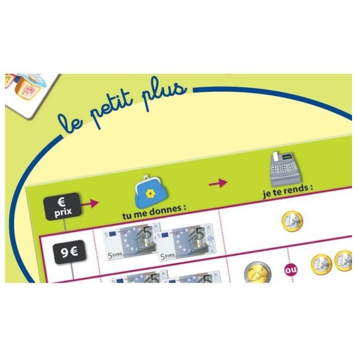 Le jeu du p'tit marchand - Jeu éducatif - Acheter et vendre - Initiat