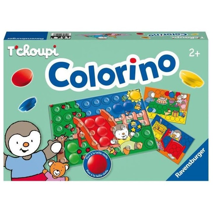 T'CHOUPI Colorino - Jeu éducatif - Apprentissage des couleurs - Activ