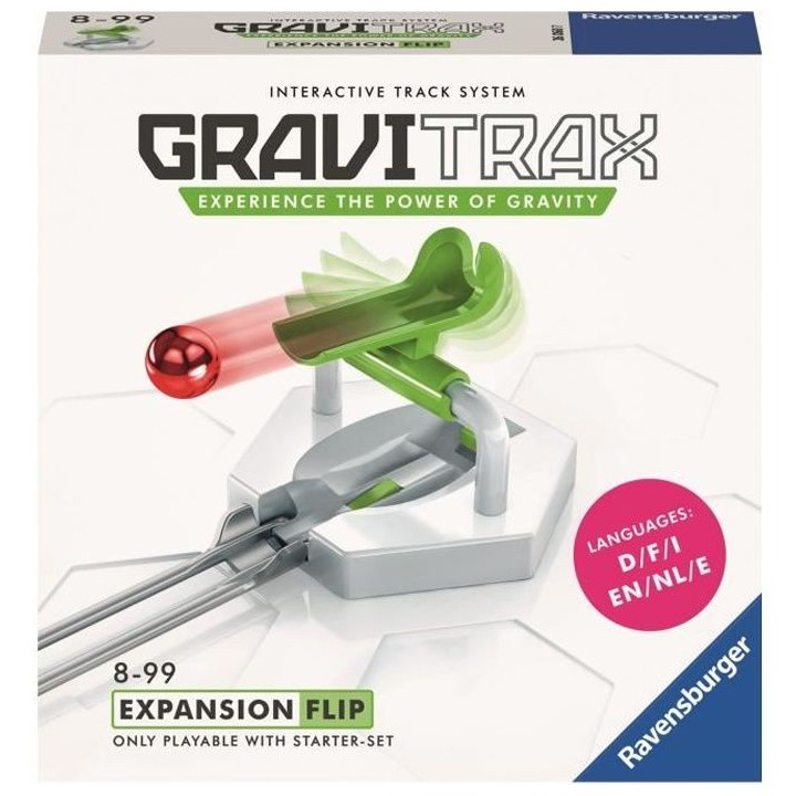 GraviTrax Bloc d'action Flip - Jeu de construction STEM - Circuit de b