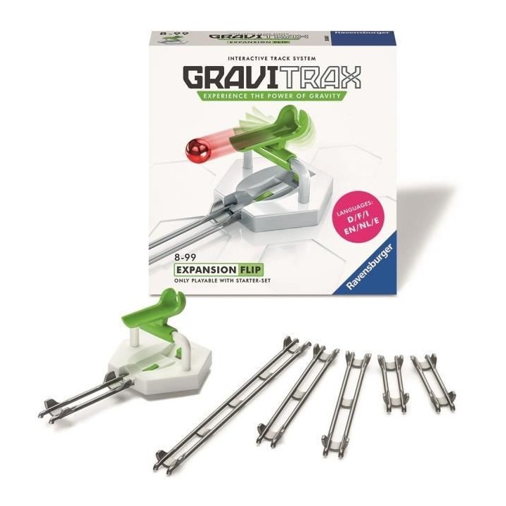 GraviTrax Bloc d'action Flip - Jeu de construction STEM - Circuit de b