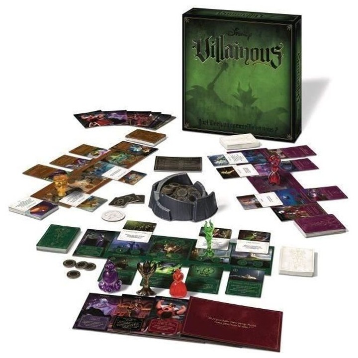 DISNEY VILLAINOUS - Ravensburger - Jeu de stratégie famille - immersi