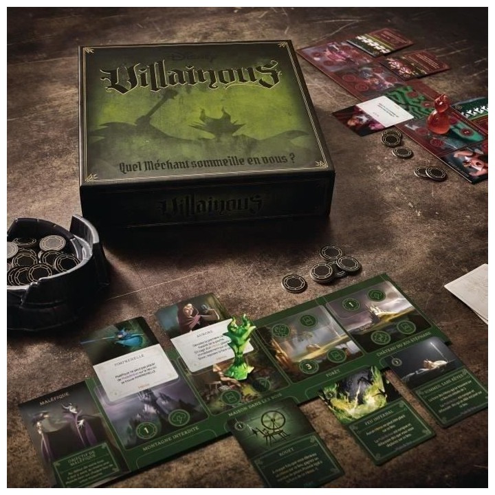 DISNEY VILLAINOUS - Ravensburger - Jeu de stratégie famille - immersi