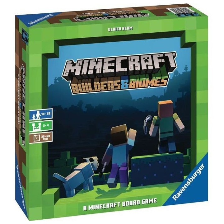 MINECRAFT Builders & Biomes Le jeu - Ravensburger - Jeu de stratégie
