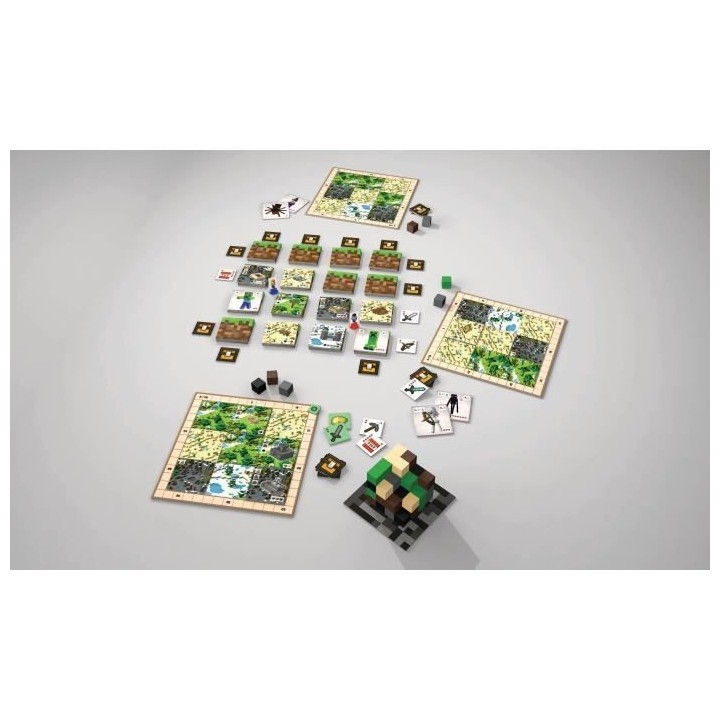 MINECRAFT Builders & Biomes Le jeu - Ravensburger - Jeu de stratégie