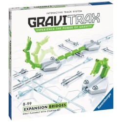 GraviTrax Set d'extension Ponts/Rails - Jeu de construction STEM - Circuit de billes créatif - Ravensburger 13 pieces - des 8 a