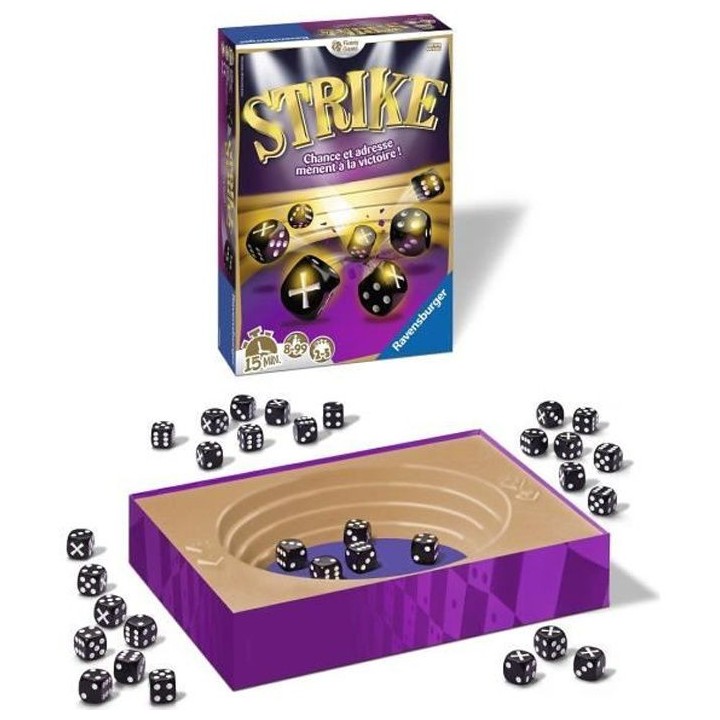 Strike - Ravensburger - Jeu d'ambiance Enfants et Adultes - Jeu de lan