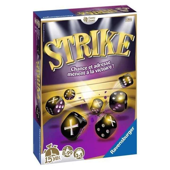 Strike - Ravensburger - Jeu d'ambiance Enfants et Adultes - Jeu de lan