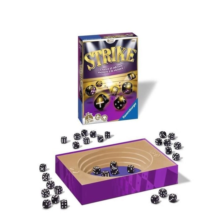 Strike - Ravensburger - Jeu d'ambiance Enfants et Adultes - Jeu de lan