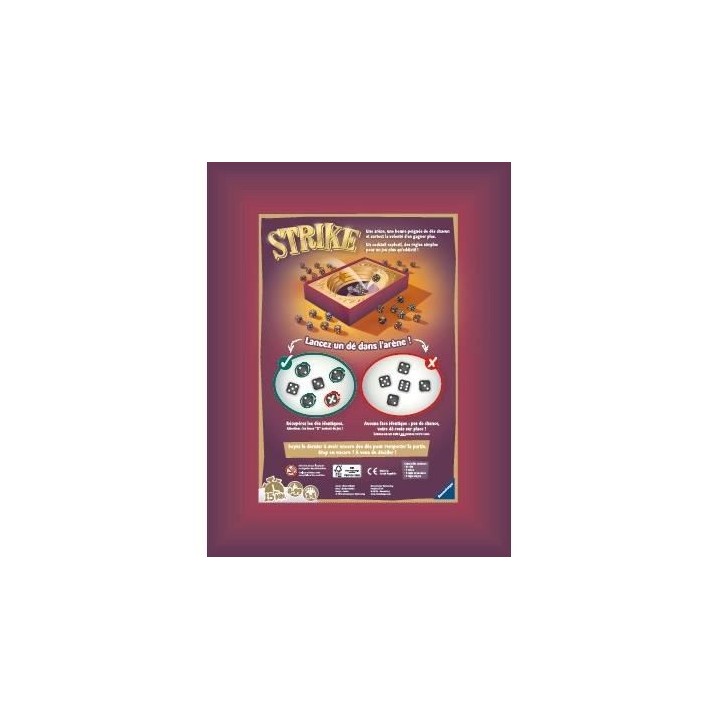 Strike - Ravensburger - Jeu d'ambiance Enfants et Adultes - Jeu de lan