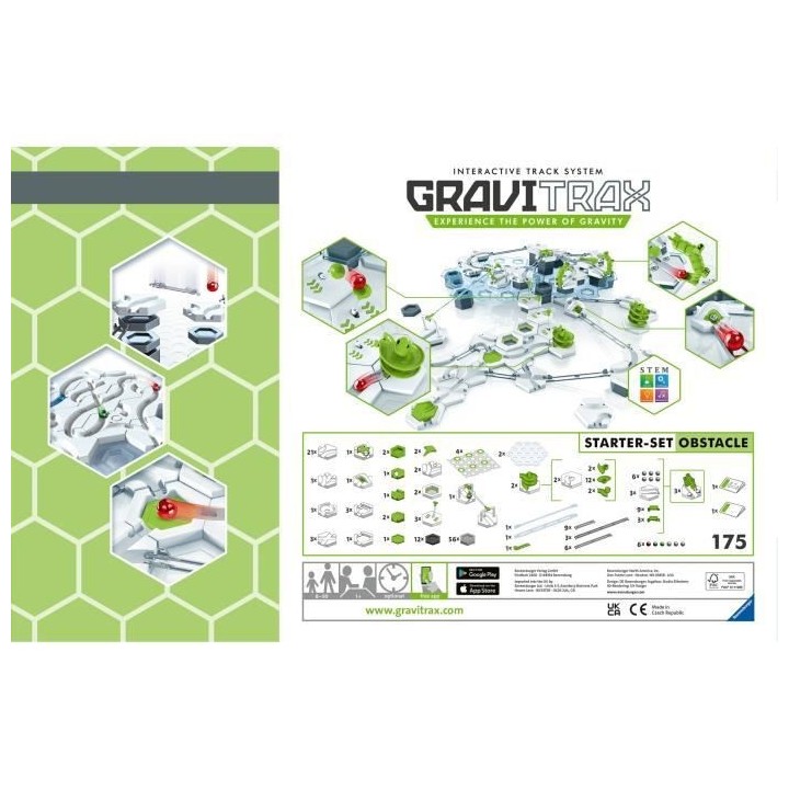 GraviTrax Starter Set Obstacle - Jeu de construction STEM - Circuit de