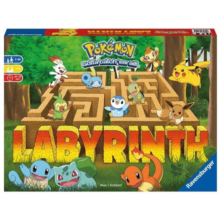 POKEMON Labyrinthe - Ravensburger - Jeu de société famille - Chasse