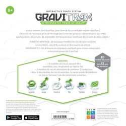 Livre GraviTrax - 110 pages d'astuces et défis - Jeu de construction STEM - Circuit de billes créatif - Ravensburger - des 8 a