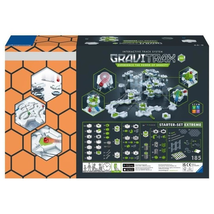 GraviTrax PRO Starter Set Extreme - Jeu de construction STEM - Circuit