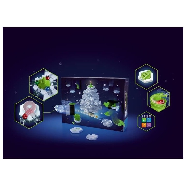 GraviTrax Calendrier de l'Avent - Jeu de construction STEM - Circuit d