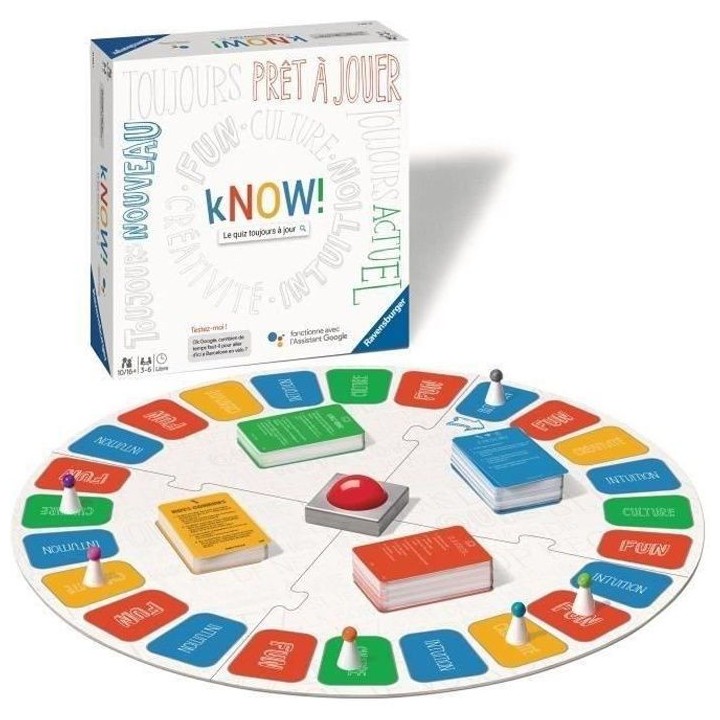 kNOW! - Ravensburger - Jeu de société famille - Quiz 2.0 avec Assist