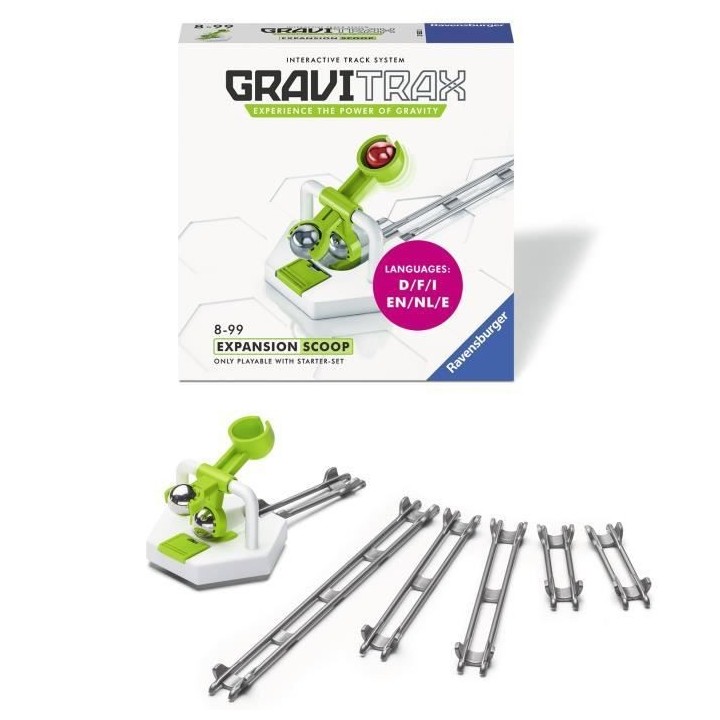GraviTrax Bloc d'action Scoop - Jeu de construction STEM - Circuit de