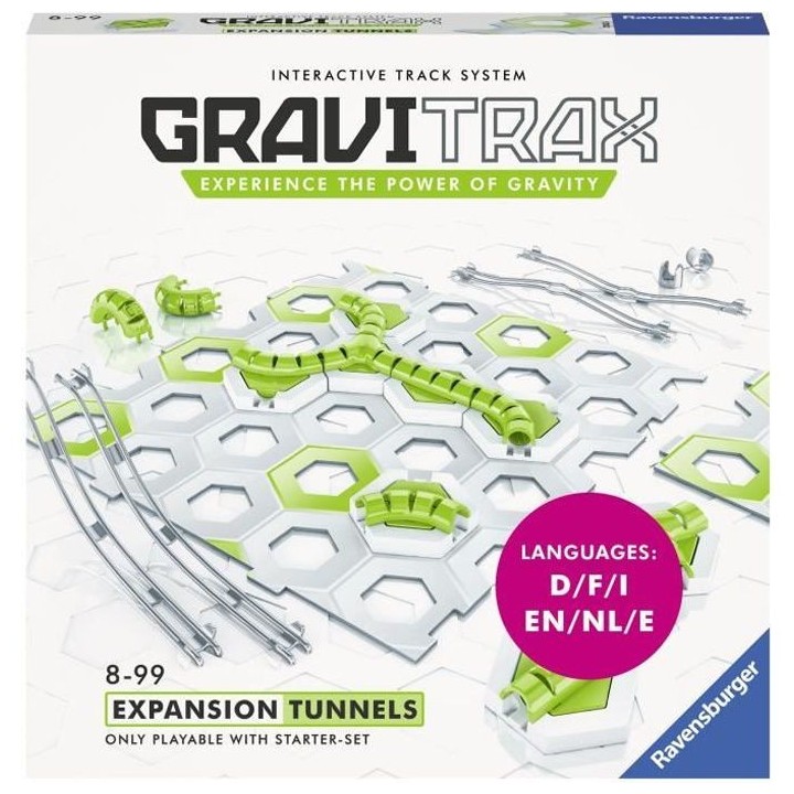 GraviTrax Set d'extension Tunnels - Jeu de construction STEM - Circuit