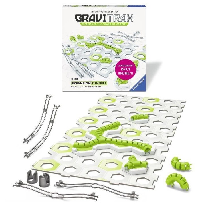 GraviTrax Set d'extension Tunnels - Jeu de construction STEM - Circuit