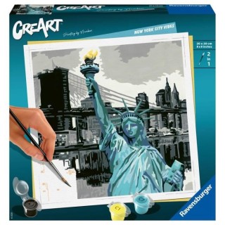 CreArt - carré - New York City - Ravensburger - Coffret complet - Pei