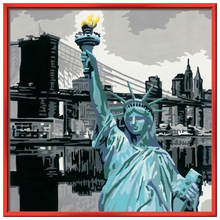 CreArt - carré - New York City - Ravensburger - Coffret complet - Pei