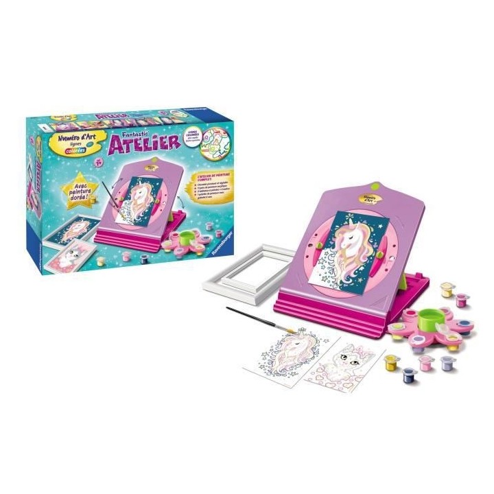 Fantastic' Atelier Numéro d'Art - Ravensburger - Coffret complet Pein