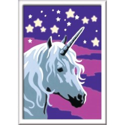 Numéro d'art - mini - Licorne scintillante