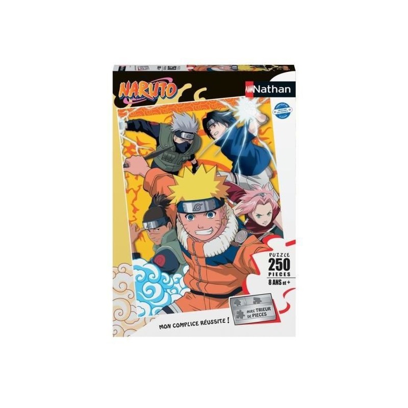 Nathan - Puzzle 250 pieces - Naruto a l'académie des ninjas