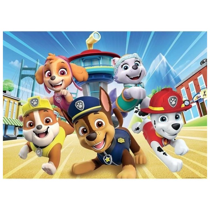 PAT PATROUILLE - Puzzle 100 pieces - Les aventures de la Pat'Patrouill